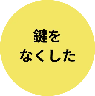 鍵をなくした