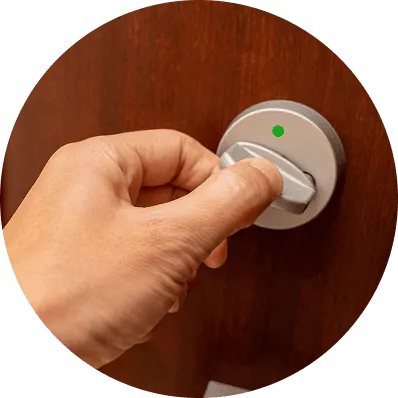 サムターン回し防止構造付き鍵