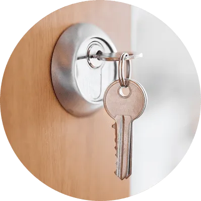 鍵の形状が簡易な鍵