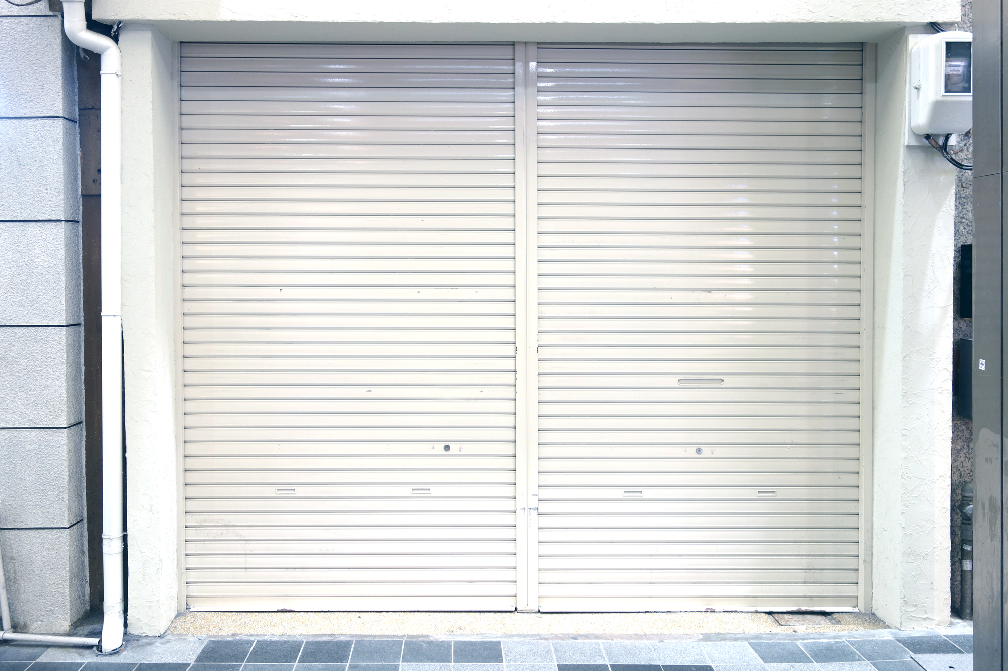 店のシャッターが開かない！の対応